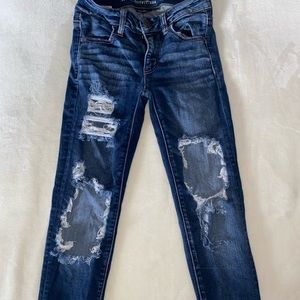 American Eagle Low rise skinny jeans